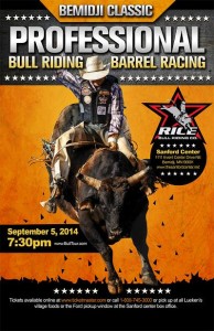 Bull Riding Rodeo Poster Design