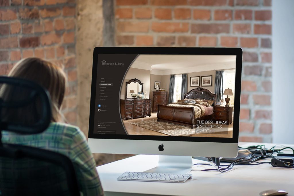 Bingham Sons Furniture Website Design