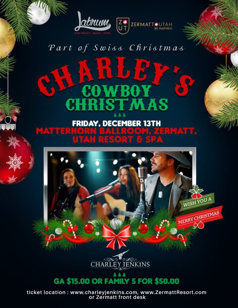 Cowboy Christmas Poster
