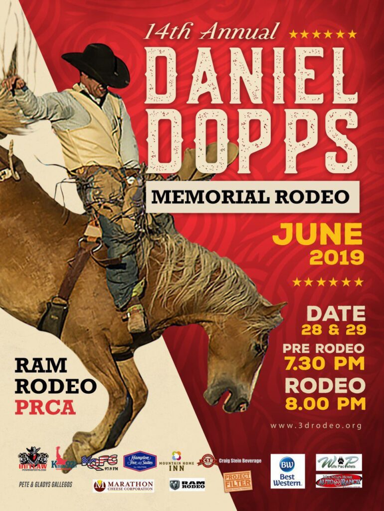 Daniel Dopps Rodeo Poster