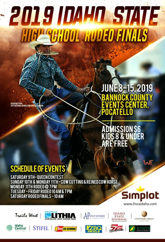 Idaho high School Rodeo Finals Poster