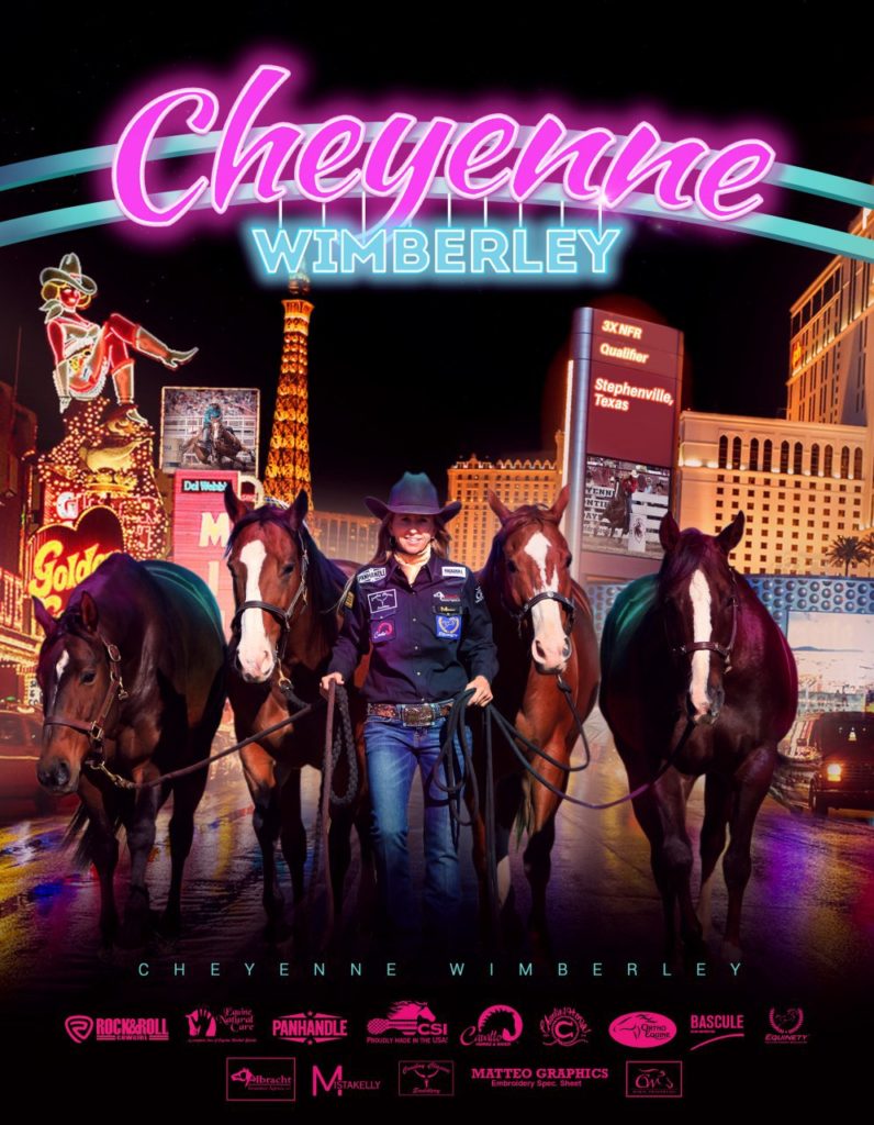 Cheyenne Wimberley Autograph Sheet Design