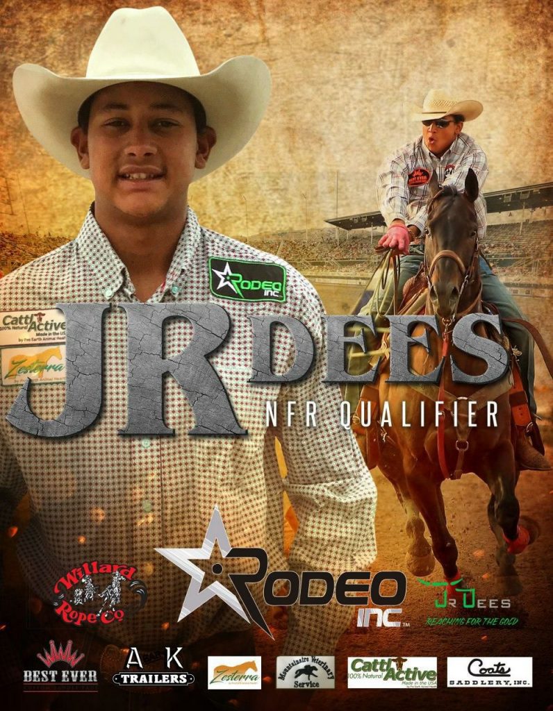 Autograph Sheet Design for NFR Qualifier Jr Dees