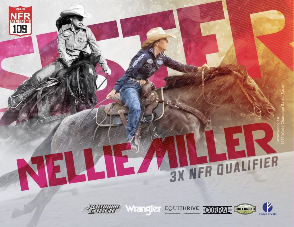 Autograph sheet design for world champion Nellie Miller