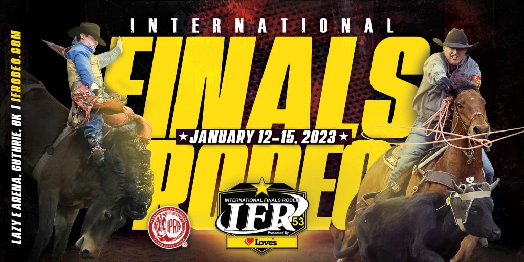 International Finals Rodeo Banner Design