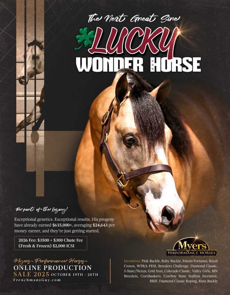 Lucky Wonder Horse Print Ad Design